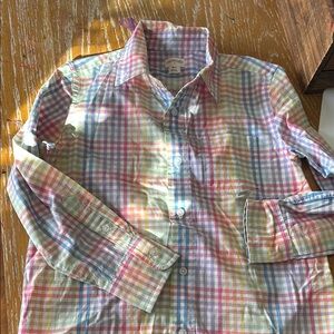 Colorful Plaid Kids Shirt